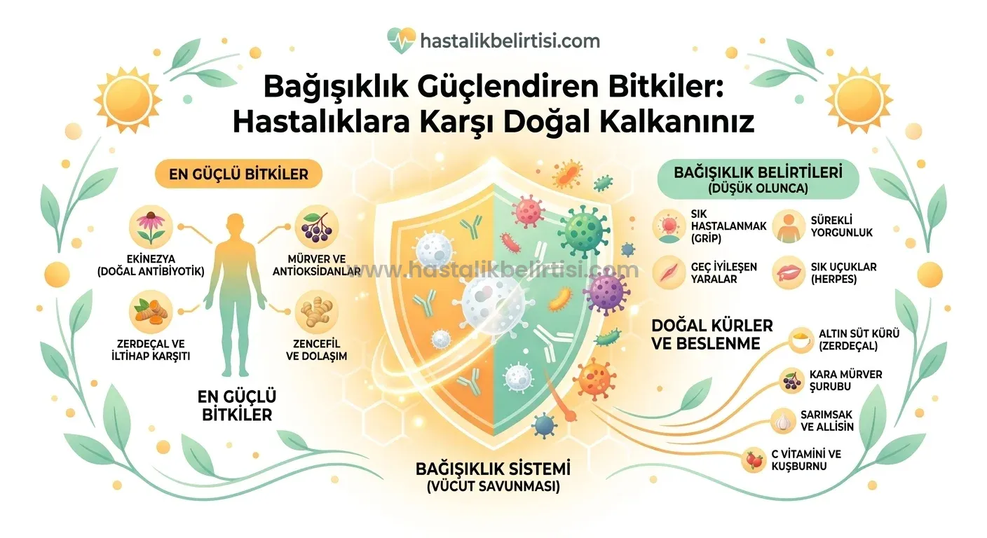 Bağışıklık Güçlendiren Bitkiler: Hastalıklara Karşı Doğal Kalkanınız