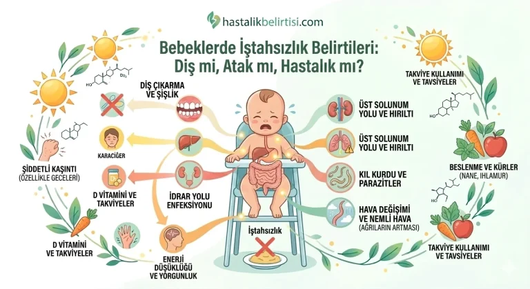 Bebeklerde İştahsızlık Belirtileri: Diş mi, Atak mı, Hastalık mı?