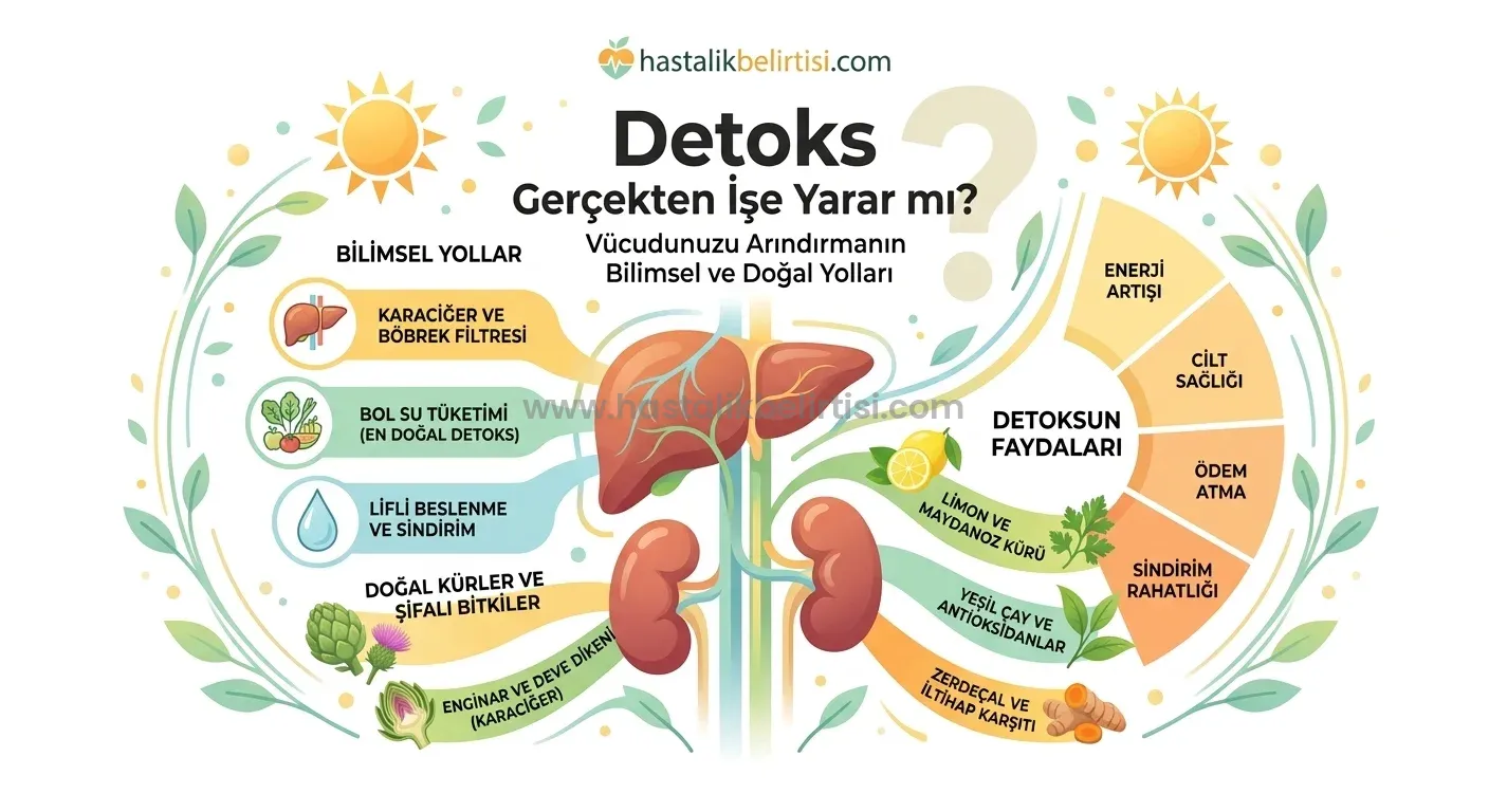 Detoks Gerçekten İşe Yarar mı? Vücudunuzu Arındırmanın Bilimsel ve Doğal Yolları