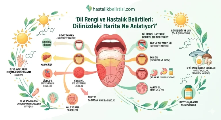 Dil Rengi ve Hastalık Belirtileri: Dilinizdeki Harita Ne Anlatıyor?