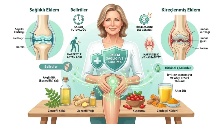 Diz ve Eklem Ağrıları Neyin Habercisi? Kireçlenmeye Karşı Doğal Yağlar ve Kürler