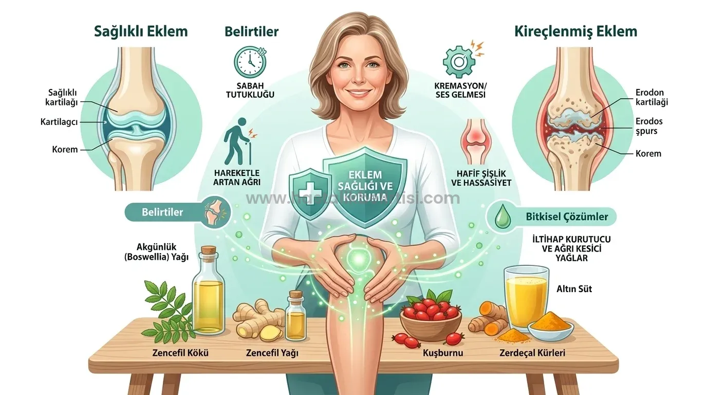 Diz ve Eklem Ağrıları Neyin Habercisi? Kireçlenmeye Karşı Doğal Yağlar ve Kürler