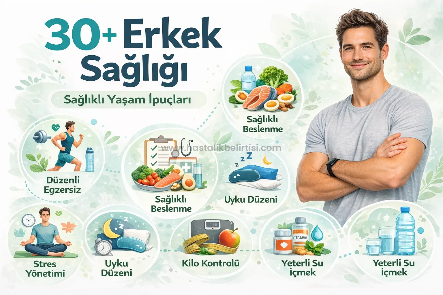 Erkek Sağlığı Rehberi: Kalp Dostu Sinyaller ve Performans Artıran Bitkisel Destekler