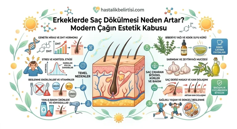 Erkeklerde Saç Dökülmesi Neden Artar? Modern Çağın Estetik Kabusu