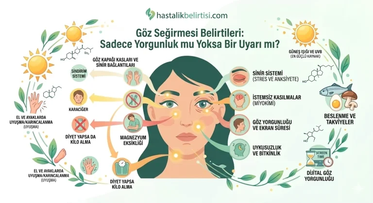 Göz Seğirmesi Belirtileri: Sadece Yorgunluk mu Yoksa Bir Uyarı mı?