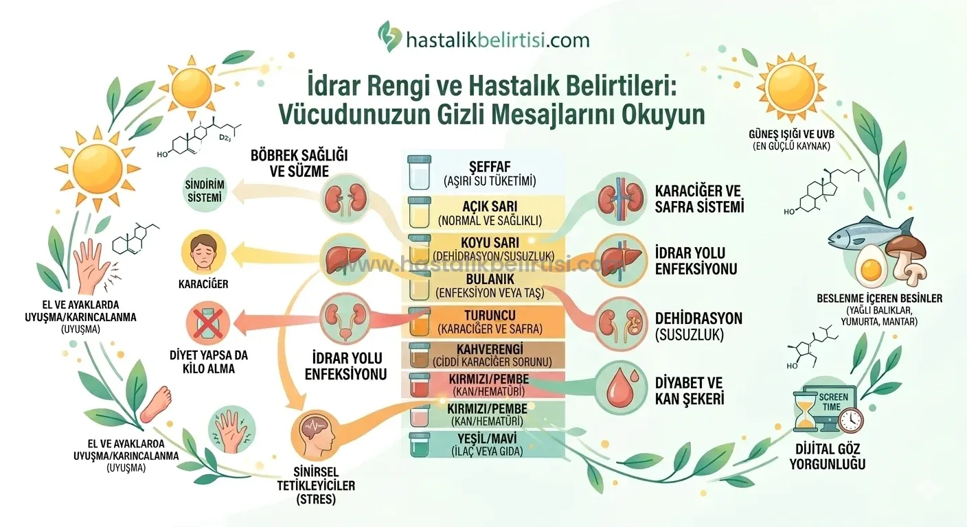 İdrar Rengi ve Hastalık Belirtileri: Vücudunuzun Gizli Mesajlarını Okuyun