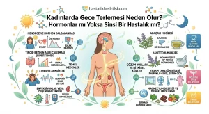 Kadınlarda Gece Terlemesi Neden Olur? Hormonlar mı Yoksa Sinsi Bir Hastalık mı?