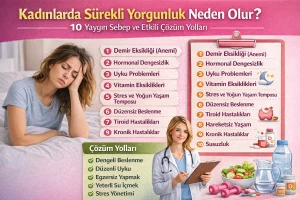 Kadınlarda Sürekli Yorgunluk Neden Olur?