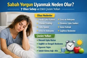 Sabah Yorgun Uyanmak Neden Olur? 7 Olası Sebep ve Etkili Çözüm Yolları