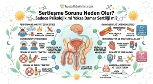 Sertleşme Sorunu Neden Olur? Sadece Psikolojik mi Yoksa Damar Sertliği mi?