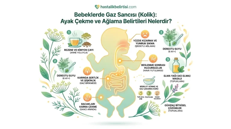 Bebeklerde Gaz Sancısı (Kolik): Ayak Çekme ve Ağlama Belirtileri Nelerdir?