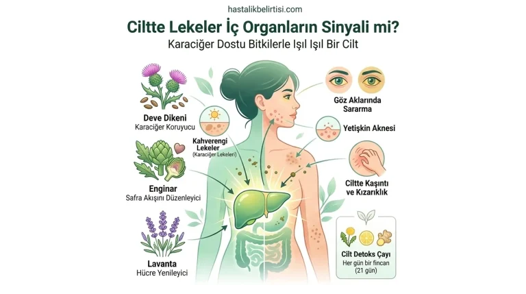 Ciltteki Lekeler İç Organların Sinyali mi? Karaciğer Dostu Bitkilerle Işıl Işıl Bir Cilt