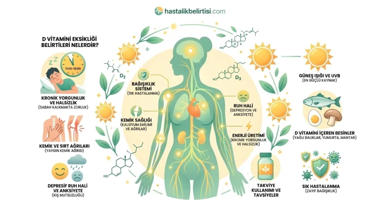 D Vitamini Eksikliği Belirtileri: Vücudunuzdaki Sinsi Tehlikeyi Tanıyın