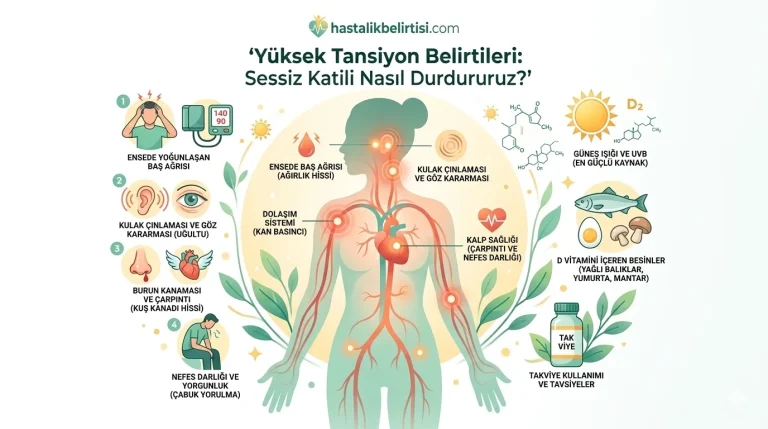 Yüksek Tansiyon Belirtileri: Sessiz Katili Nasıl Durdururuz?
