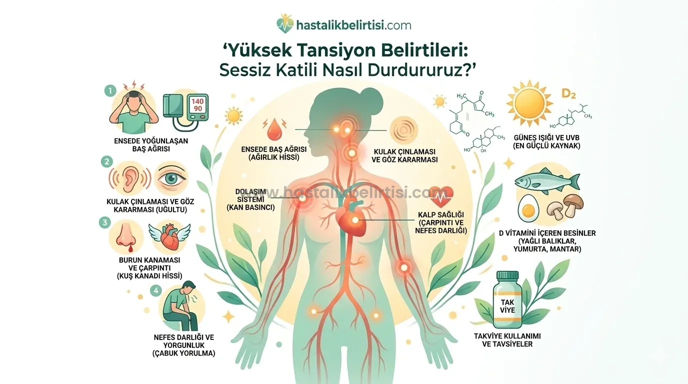 Yüksek Tansiyon Belirtileri: Sessiz Katili Nasıl Durdururuz?