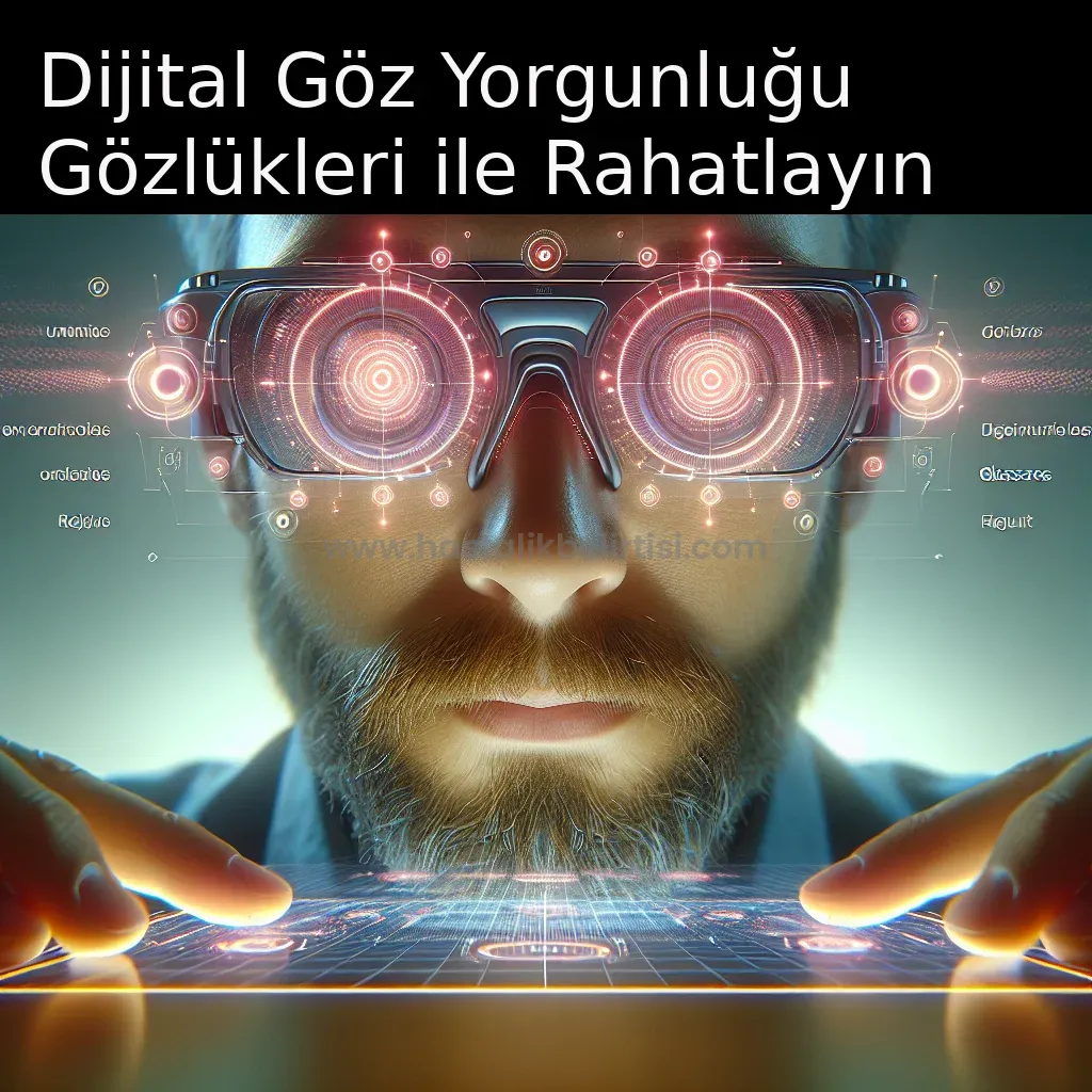 Dijital Göz Yorgunluğu Gözlükleri ile Rahatlayın