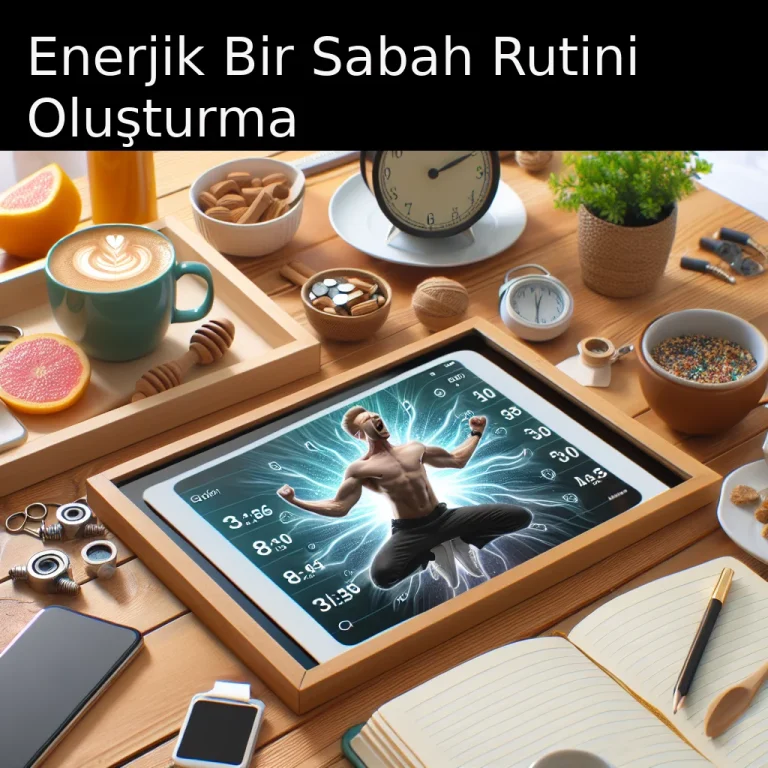Enerjik Bir Sabah Rutini Oluşturma